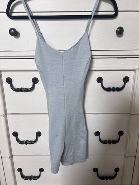 Victoria's Secret Light blue crisscross back onesie